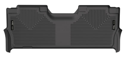 Husky Liners 2017 Ford Super Duty (Crew Cab) WeatherBeater Black Rear Floor Liners 14401 Photo - Primary