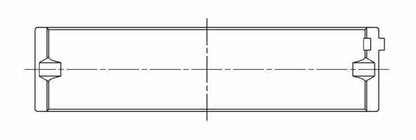 ACL Volkswagen 2.0L TSI/TFSI EA888 Standard Size High Performance Main Bearing Set 5M5563H-STD 5M5563H-STD Technical Drawing