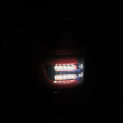 AlphaRex 07-13 Toyota Tundra LUXX-Series LED Tail Lights Black-Red 670050 670050 User 5
