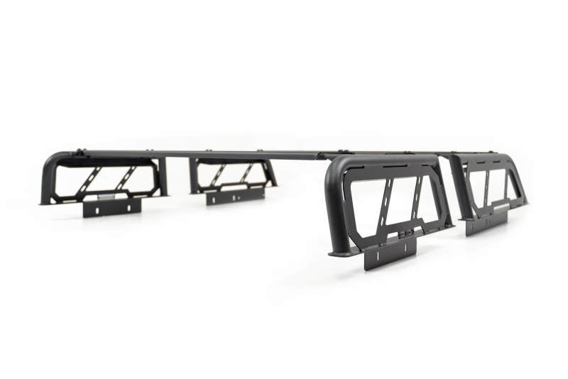 DV8 Offroad 07-23 Toyota Tundra / 09-23 Ford F150 Raptor MTO Series Bed Rack -  2pc Adj. RRUN-03 RRUN-03 Photo - Unmounted