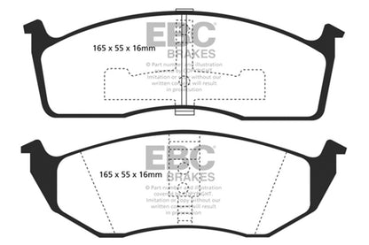 EBC Disc Brake Pad Set UD591 Photo - Primary