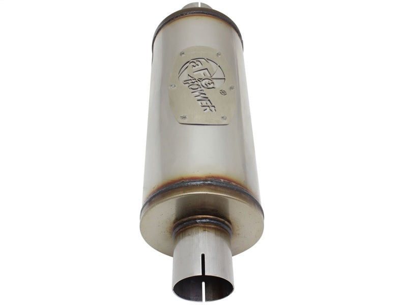 aFe  POWER 49M00007 MACH Force-Xp 2-1/2" 409 Stainless Steel Muffler 49M00007 Photo - Unmounted