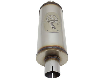 aFe  POWER 49M00007 MACH Force-Xp 2-1/2" 409 Stainless Steel Muffler 49M00007 Photo - Unmounted