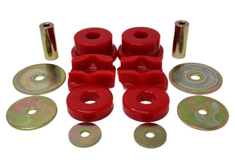 Energy Suspension ES Diff Bushings - Red Suspension Bushing Kits main image