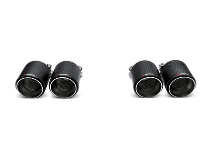 Akrapovic 14-17 BMW M3/M4 (F80/F82) Tail Pipe Set (Carbon) TP-CT/26 TP-CT/26 Photo - Primary