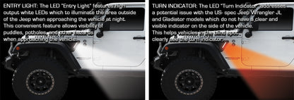 ORACLE Lighting Oracle Sidetrack LED System For Jeep Wrangler JK 5873-504 5873-504 User 2