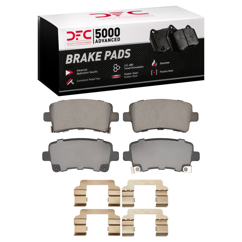 DFC DFC 5000 Advanced Low Met Brake Pads Brakes, Rotors & Pads Brake Pads - OE main image