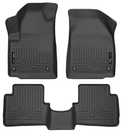 Husky Liners 2013 Dodge Dart WeatherBeater Black Front & 2nd Seat Floor Liners 99021 Photo - Primary