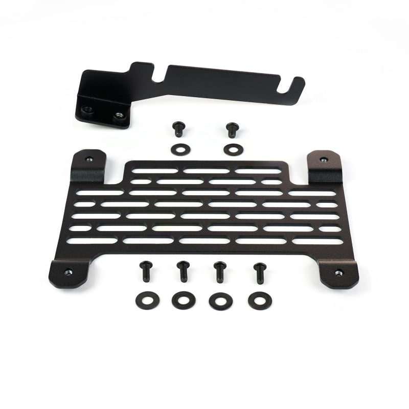 BuiltRight Industries 21+ Ford Bronco Modular Steel Bumper License Plate Relocator Kit 106102 106102 Photo - Unmounted