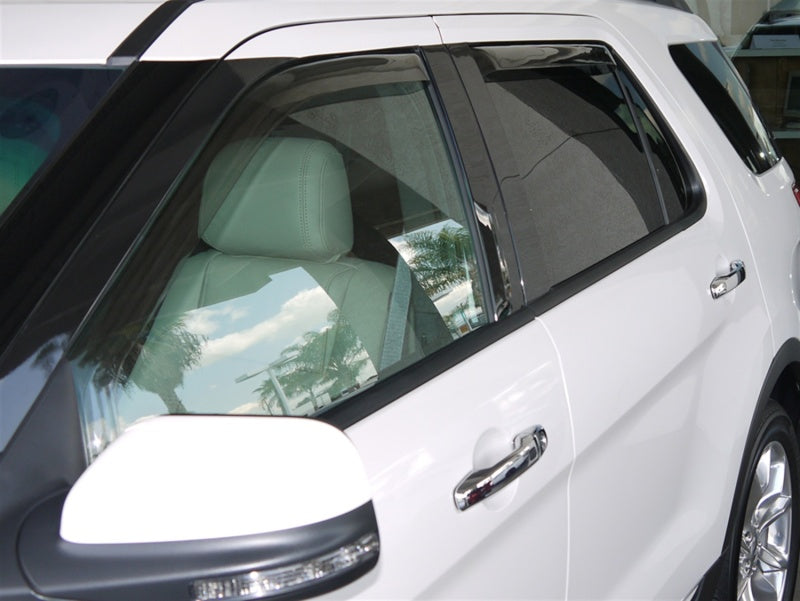 EGR 11+ Ford Explorer In-Channel Window Visors - Set of 4 (573631) 573631 573631 Photo - Mounted