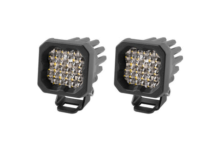 Diode Dynamics Stage Series C1 LED Pod Sport - White Flood Standard ABL (Pair) DD6445P DD6445P Photo - Primary