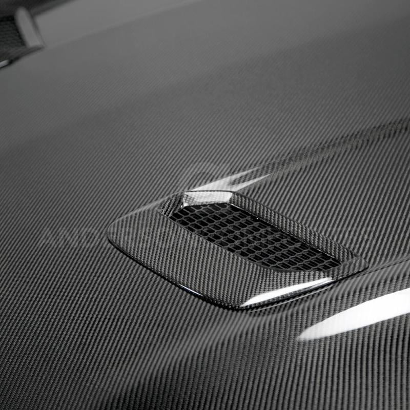 Anderson Composites 18-20 Ford Mustang Double Sided Type-OE Carbon Fiber Hood AC-HD18FDMU-OE-DS AC-HD18FDMU-OE-DS User 3