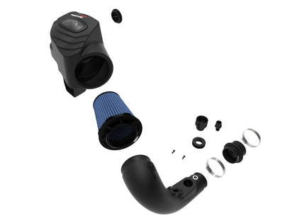 aFe Momentum GT Cold Air Intake System w/Pro 5R Filter 17-21 BMW 530 L4-2.0L 50-70067R 50-70067R Photo - Unmounted