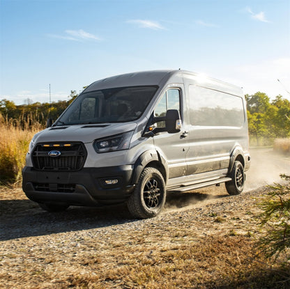 Ford Racing 2022+ Transit 16in Matte Black Wheel Kit M-1007K-T16MB M-1007K-T16MB Photo - Mounted