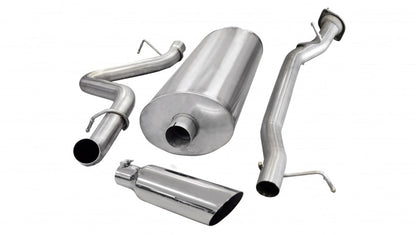 Corsa/dB 07-10 Chevrolet Silverado Ext. Cab/Long Bed 2500 6.0L V8 Polished Sport Cat-Back Exhaust 24896 24896 Photo - Primary