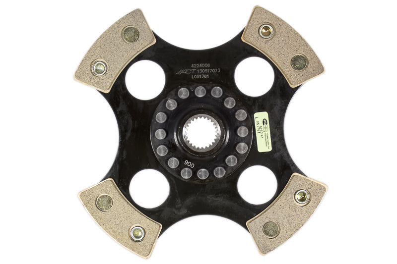 ACT 4 Puck Un-Sprung Clutch Disc S13 S14 KA24DE KA24E 4224006 Photo - Primary