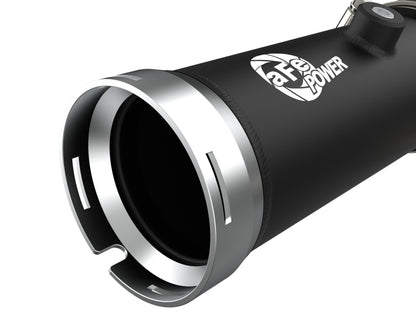 aFe BladeRunner Intercooler Hot & Cold Side Tubes Combo 20-21 GM Trucks 3.0L (td) - Black 46-20454-B 46-20454-B Photo - Close Up