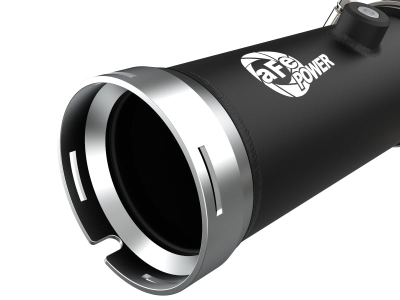 aFe BladeRunner Intercooler Hot & Cold Side Tubes Combo 20-21 GM Trucks 3.0L (td) - Black 46-20454-B 46-20454-B Photo - Close Up