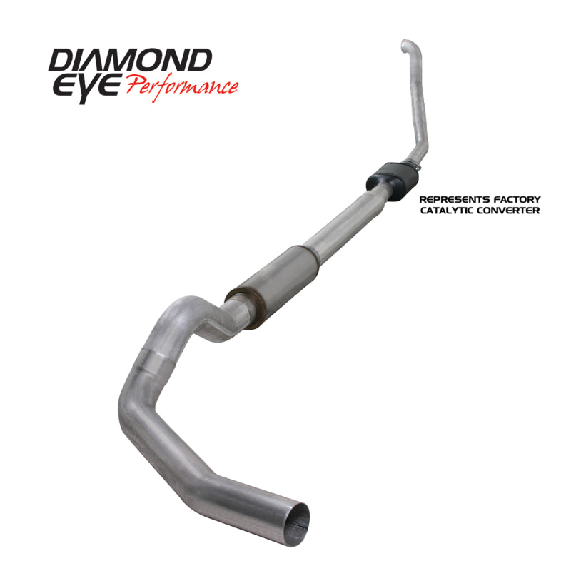 Diamond Eye Performance Diamond Eye KIT 5in TB SGL AL: 94-97 FORD 7.3L F250/F350 PWRSTROKE NFS W/ CARB EQUIV STDS K5314A K5314A Photo - Primary