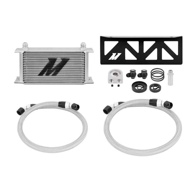 Mishimoto Silver Oil Cooler Kit FR-S BRZ MMOC-BRZ-13 Photo - Primary