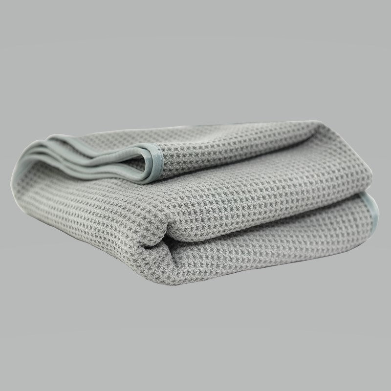 Chemical Guys Waffle Weave Gray Matter Microfiber Drying Towel - 36in x 25in (P12) MIC_781_01 MIC_781_01 User 1