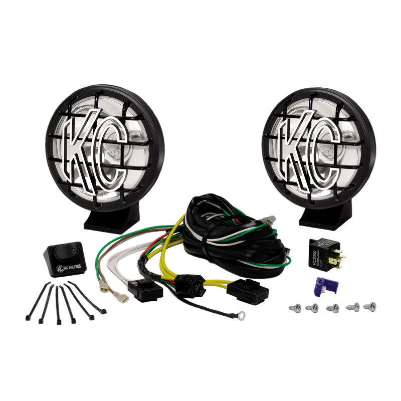 KC HiLiTES 5" Apollo Pro Halogen - 2-Light System - 55W 450 Photo - Primary
