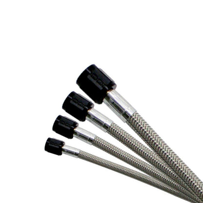 Nitrous Express 3AN 40in SS Braided Hose - Black 10040 10040 Photo - Primary