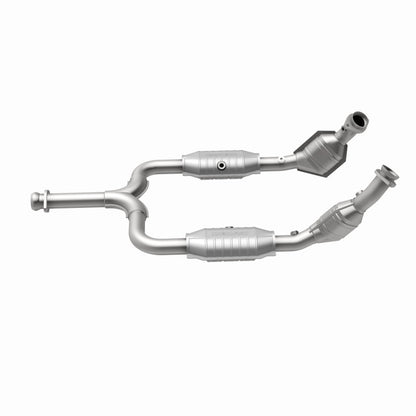 MagnaFlow Ford Mustang HM Grade Federal / EPA Compliant Direct-Fit Catalytic Converter 93345 360 Degree Image Set