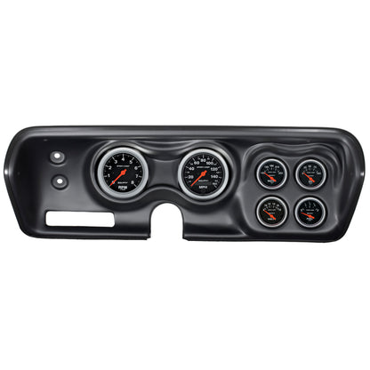 Autometer Sport-Comp 71-74 Charger/ GTX/ Road Runner Dash Kit 6pc Tach/MPH/Fuel/Oil/WTMP/Volt 7030-SC 7030-SC Photo - Primary
