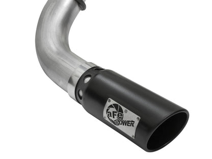 aFe  POWER 49-06113-B ATLAS 4" DPF-Back Aluminized Steel Exhaust System 49-06113-B Photo - Unmounted