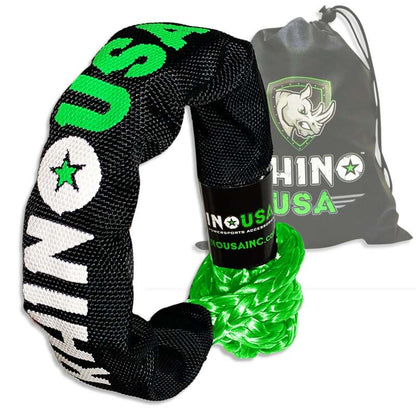 Rhino USA Synthetic Soft Shackle Green SFTSHACK-12-GRN-1 SFTSHACK-12-GRN-1 Photo - Primary