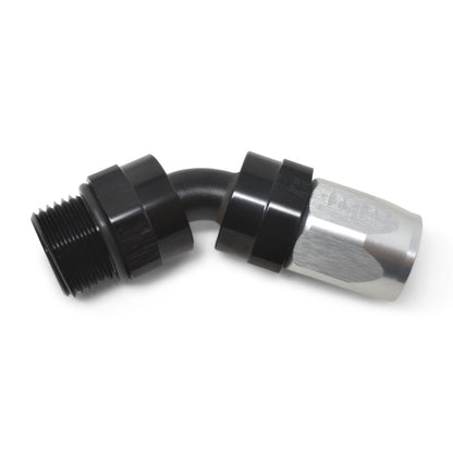Russell Performance -10 AN Black Male SAE Port to -8 Hose 90 Degree (-10 Port 7/8in-14 Thread) 612423 612423 Photo - out of package