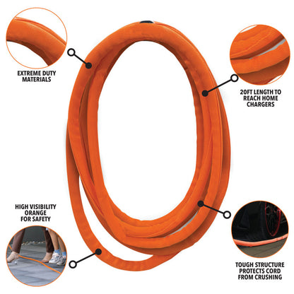 DEI EV Charger Cord Protector 10680 10680 Photo - lifestyle view