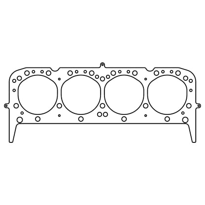 Cometic Head Gasket w/ Valve Pockets Bore: 4.004in Material: MLS .040in C5473 Photo - Primary