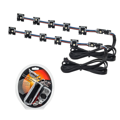 ORACLE Lighting Oracle 14-21 Infiniti Q50 RGB+W Headlight Halo Upgrade Kit - ColorSHIFT 1404-330 1404-330 Photo - Primary