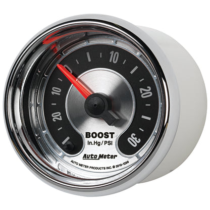 Autometer American Muscle 52mm Full Sweep Electric 30 In Hg.-Vac/30PSI Boost Vacuum Gauge 1259 1259 User 2