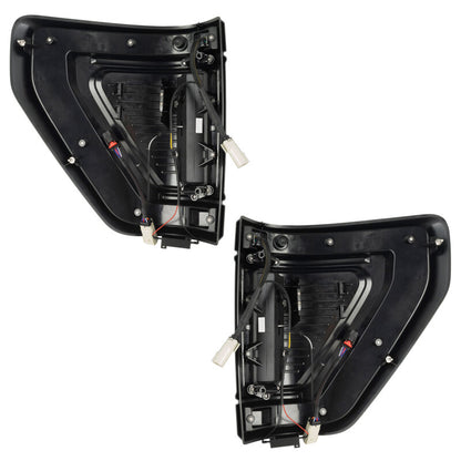 ORACLE Lighting 21-24 Ford F-150 (Black Series) Flush Style LED Tail Lights 5910-504-T 5910-504-T Photo - Unmounted