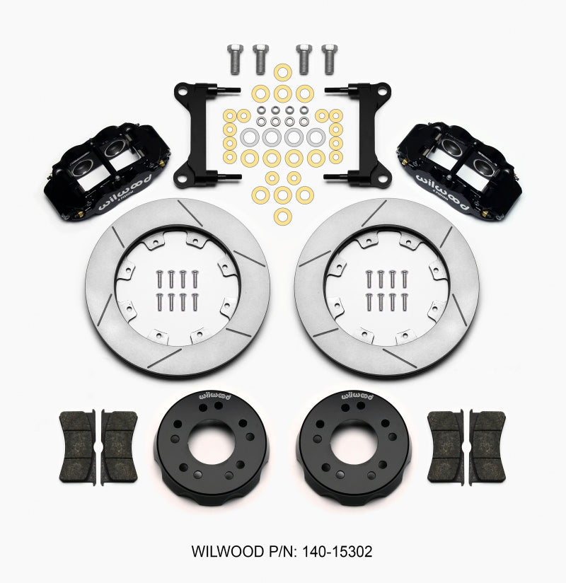 Wilwood Narrow Superlite 4R Front Kit 12.19in 63-87 C10 w/ Wilwood Pro Spindles 140-15302 140-15302 Photo - Primary