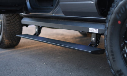 AMP Research 21-22 Ford Bronco 4 Door XL PowerStep - Black 77140-01A 77140-01A Photo - Mounted