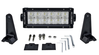 Hella ValueFit Sport Light Bar 12 LED / 8" - Flood Beam 357208001 Photo - Unmounted