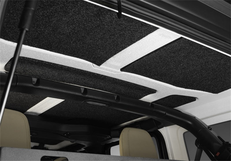 BedRug 18+ Jeep Wrangler JL 2-Door HeadLiner HLJL182DRK HLJL182DRK Photo - Mounted