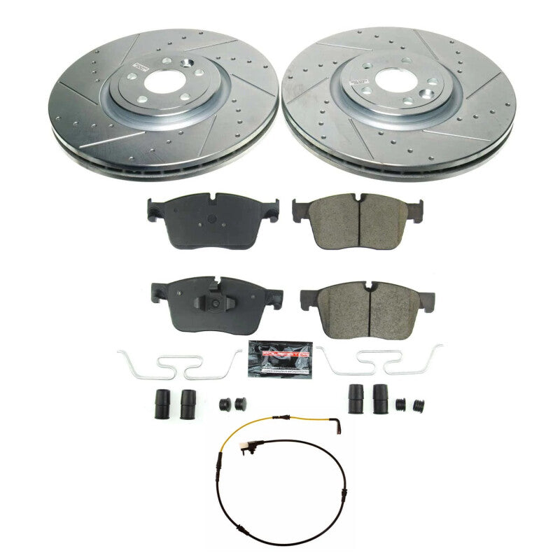 PowerStop Power Stop 18-20 Land Rover Range Rover Velar Front Z23 Evolution Brake Kit K8212 K8212 Photo - Primary