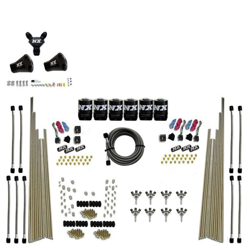 Nitrous Express 8 Cyl Triple-D Dry Direct Port 3 Stage Dry 6 Solenoids Nitrous Kit w/No Bottle 80020-00 80020-00 Photo - Primary