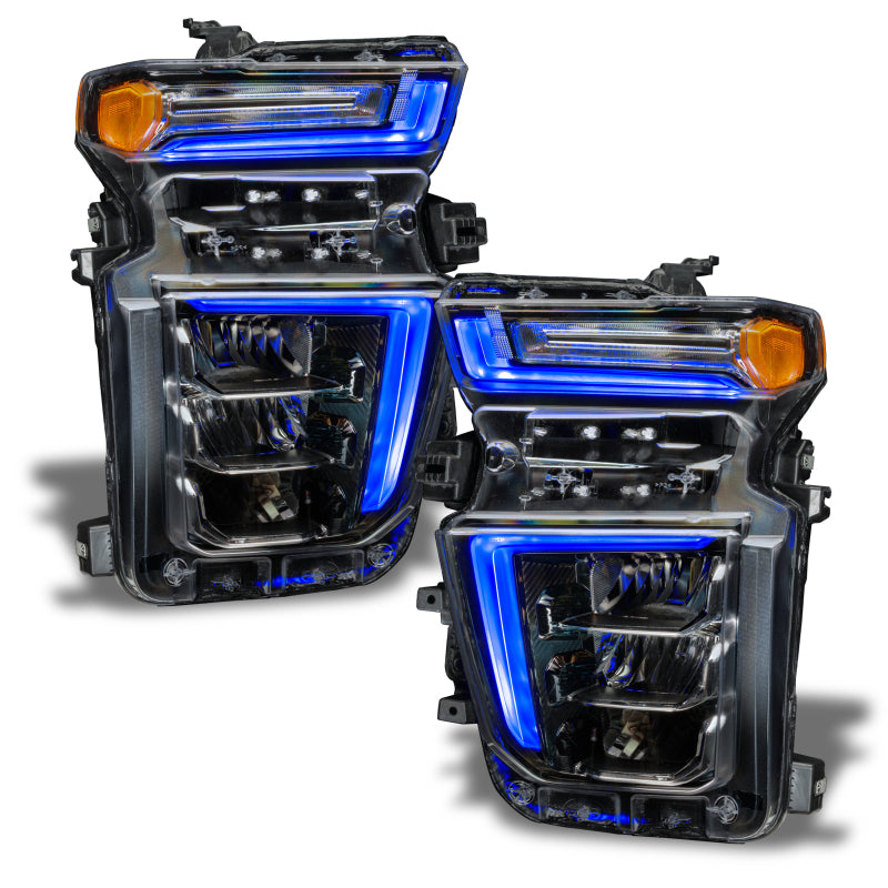 ORACLE Lighting Oracle 20-21 Chevy Silverado HD 2500 RGB+W Headlight DRL Upgrade Kit - ColorSHIFT w/o Controller 1452-334 1452-334 Photo - Close Up