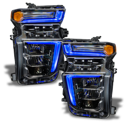 ORACLE Lighting Oracle 20-21 Chevy Silverado HD 2500 RGB+W Headlight DRL Upgrade Kit - ColorSHIFT w/o Controller 1452-334 1452-334 Photo - Close Up