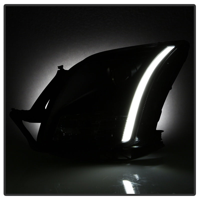 SPYDER xTune 06-09 Ford Fusion Light Bar DRL Projector Headlights - Black (PRO-JH-FFU06-LB-BK) 9042119 9042119 Photo - Unmounted