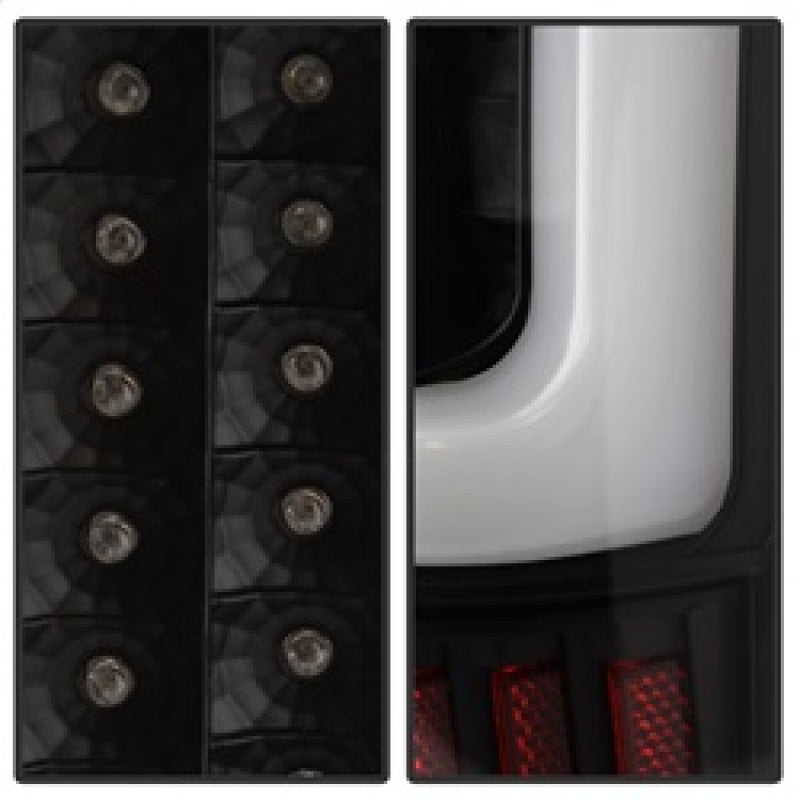 SPYDER xTune 04-15 Nissan Titan Light Bar LED Tail Lights - Black (ALT-ON-NTI04-LBLED-BK) 9038532 9038532 Photo - Unmounted