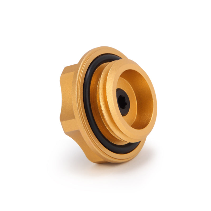 Mishimoto Limited Edition Gold Oil Filler Cap - Subaru MMOFC-SUB-GD User 2