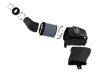 aFe POWER Momentum HD Cold Air Intake System w/ Pro 10R Media 94-97 Ford Powerstroke 7.3L 50-70057T 50-70057T Photo - Unmounted