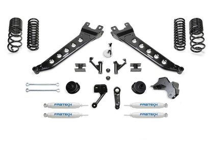 Fabtech 19-20 Ram 2500 4WD 5in Radius Arm System w/Coil Springs & Perf. Shocks K3180 K3180 Photo - Primary